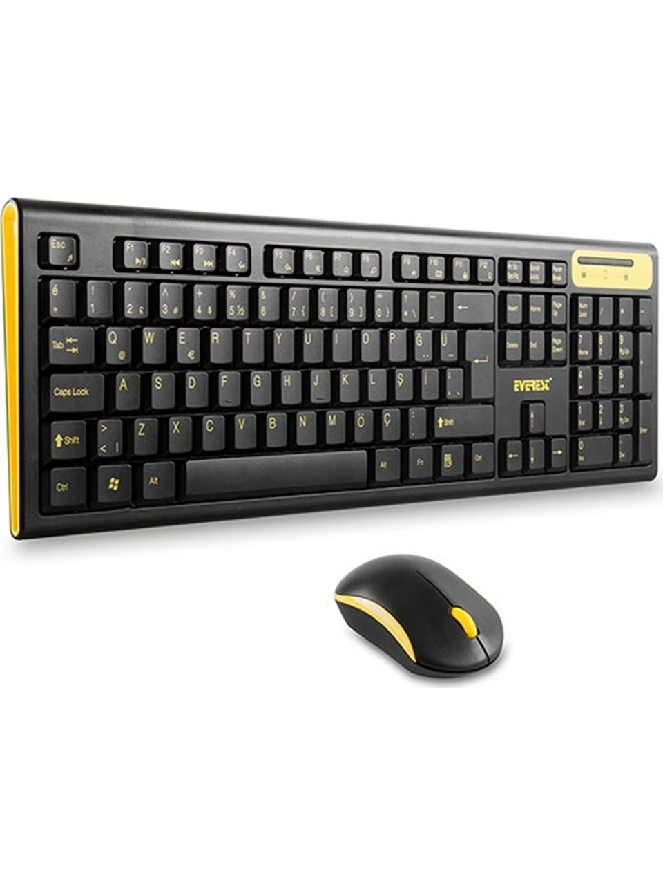 Everest Km-5535 Usb Alıcılı Multi Media Kablosuz Q Standart Klavye + Mouse Set