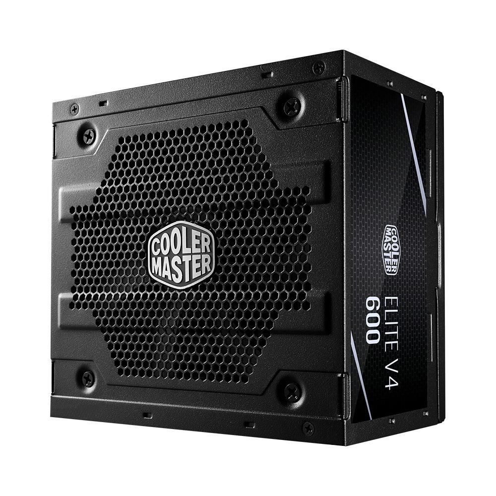 COOLER MASTER ELITE V4 80PLUS 600W AKTİF PFC 12cm FANLI GÜÇ KAYNAĞI