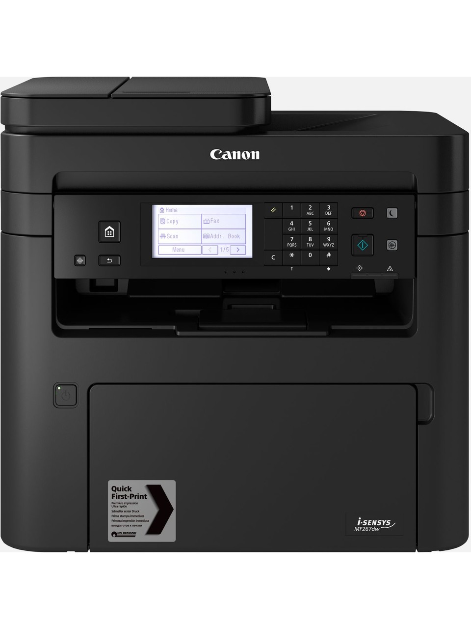 Canon İ-Sensys MF267DW II Lazer Yazıcı Tarayıcı Fotokopi Fax USB/Ethernet/Wifi