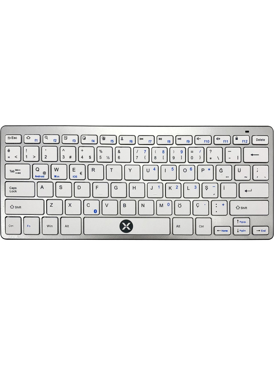 Dexim DKB0001 Prime Bluetooth Kablosuz Klavye Tablet ve Bilgisayarlar İçin  - Beyaz