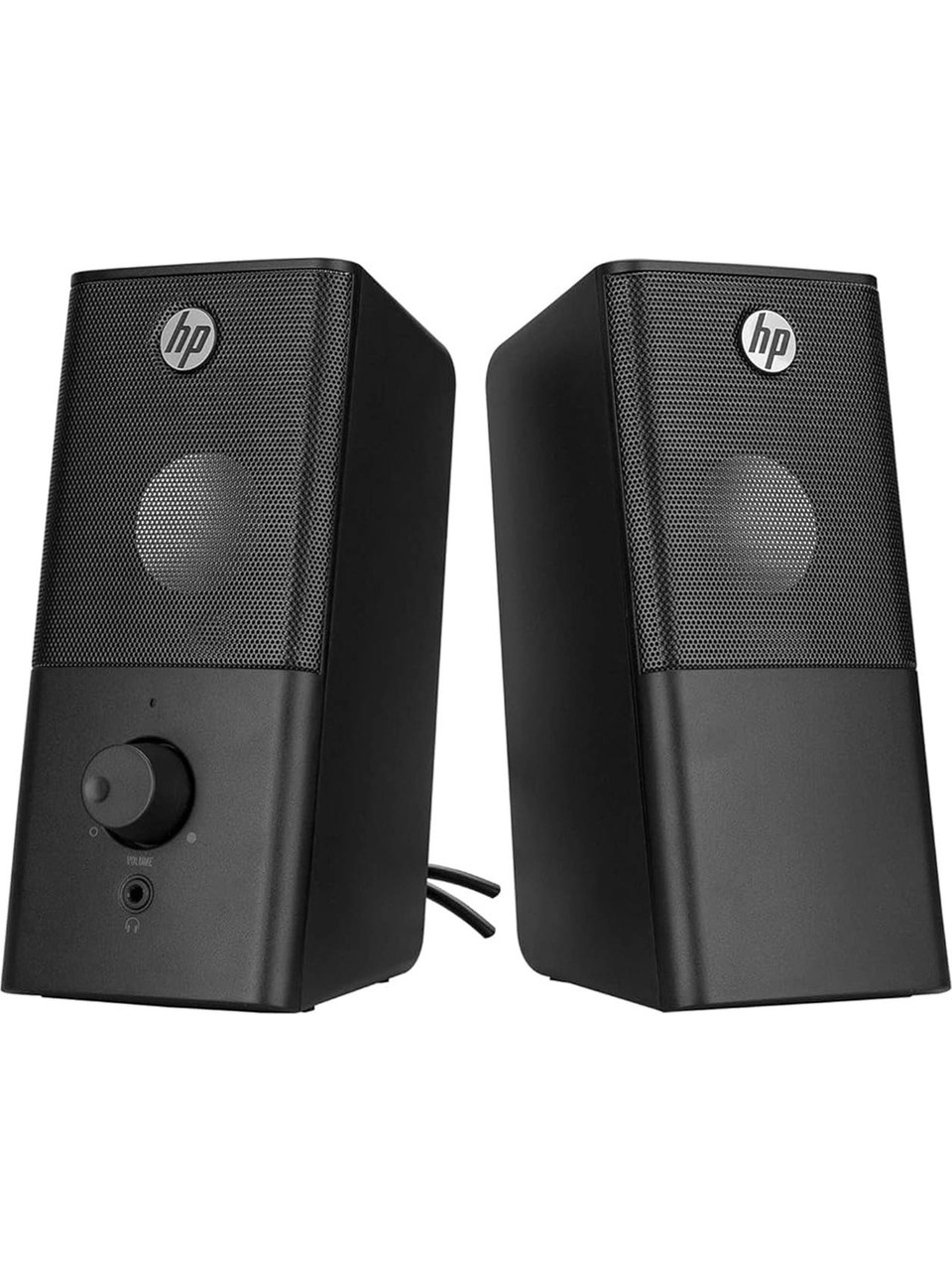 HP DHS-2101S 6W Siyah Multimedya Hoparlör 1+1 Kompakt Tasarım ve Net Ses Performansı