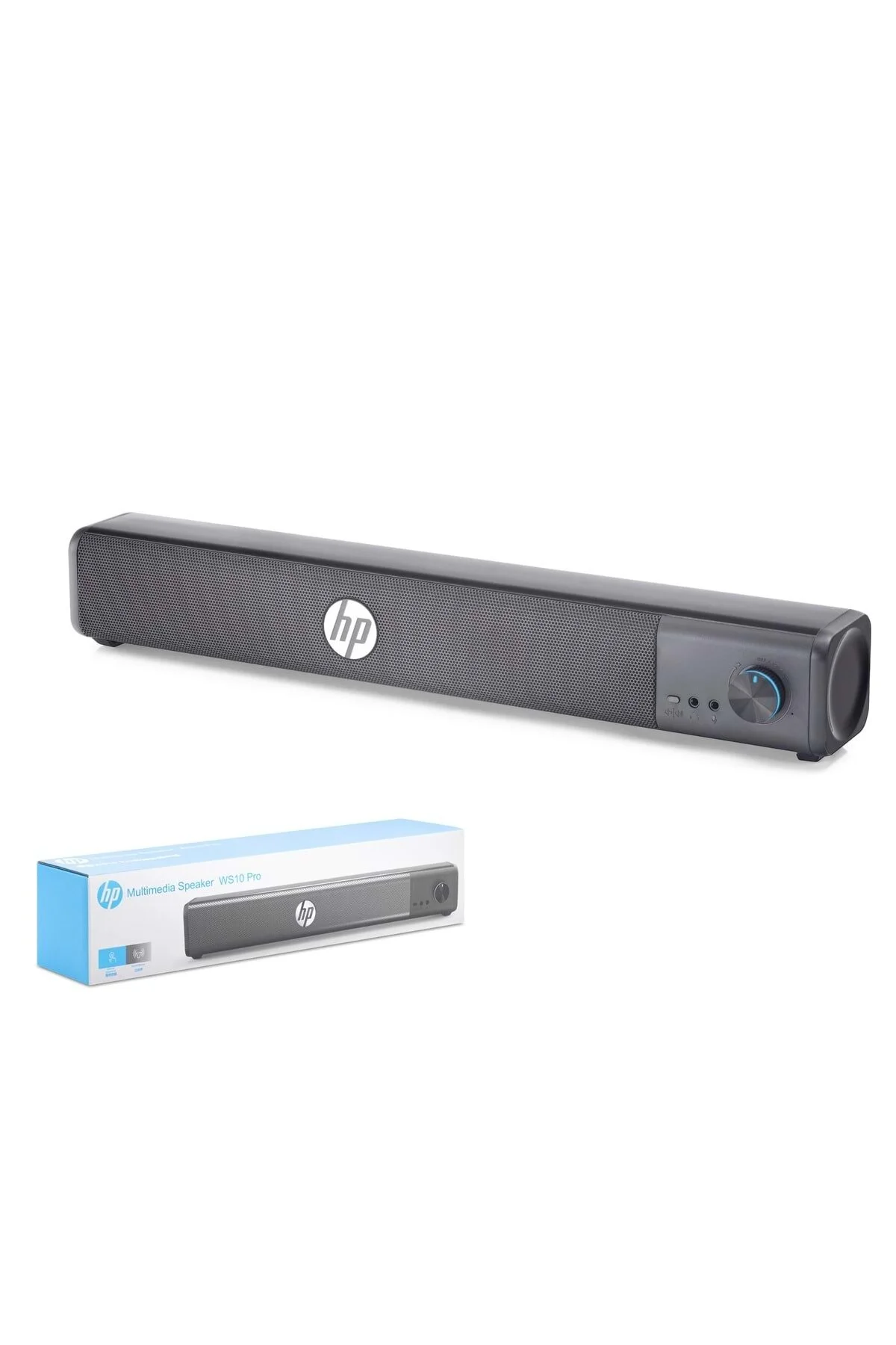 HP WS10 Pro Kablolu Soundbar Multimedya Hoparlör Speaker 2X3W
