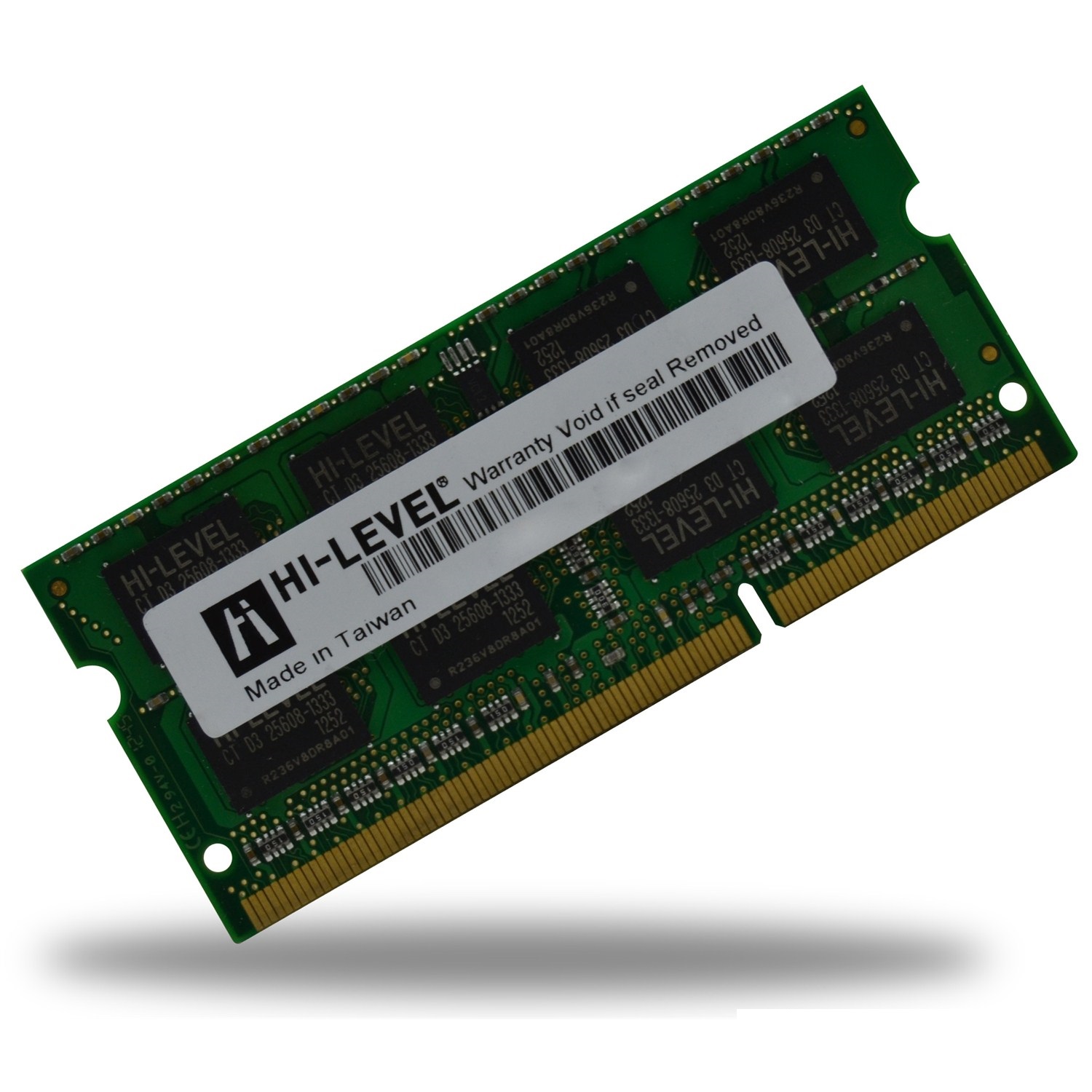 4 GB DDR3 1600MHz HI-LEVEL 1.35V LOW VOLT. SODIMM (HLV-SOPC12800LV/4G)