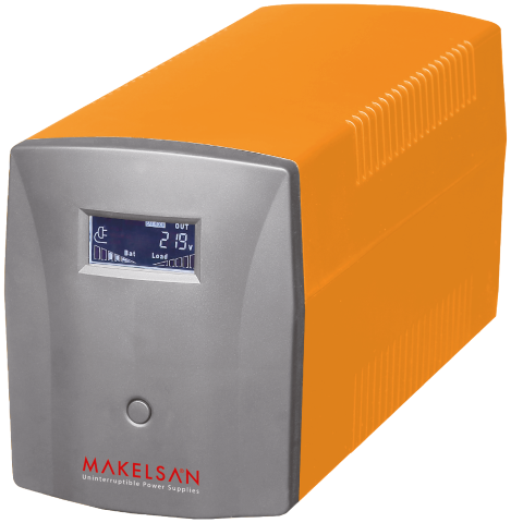 MAKELSAN LION 1500VA 900W 2x9Ah Line Interactive Kesintisiz Güç Kaynağı UPS