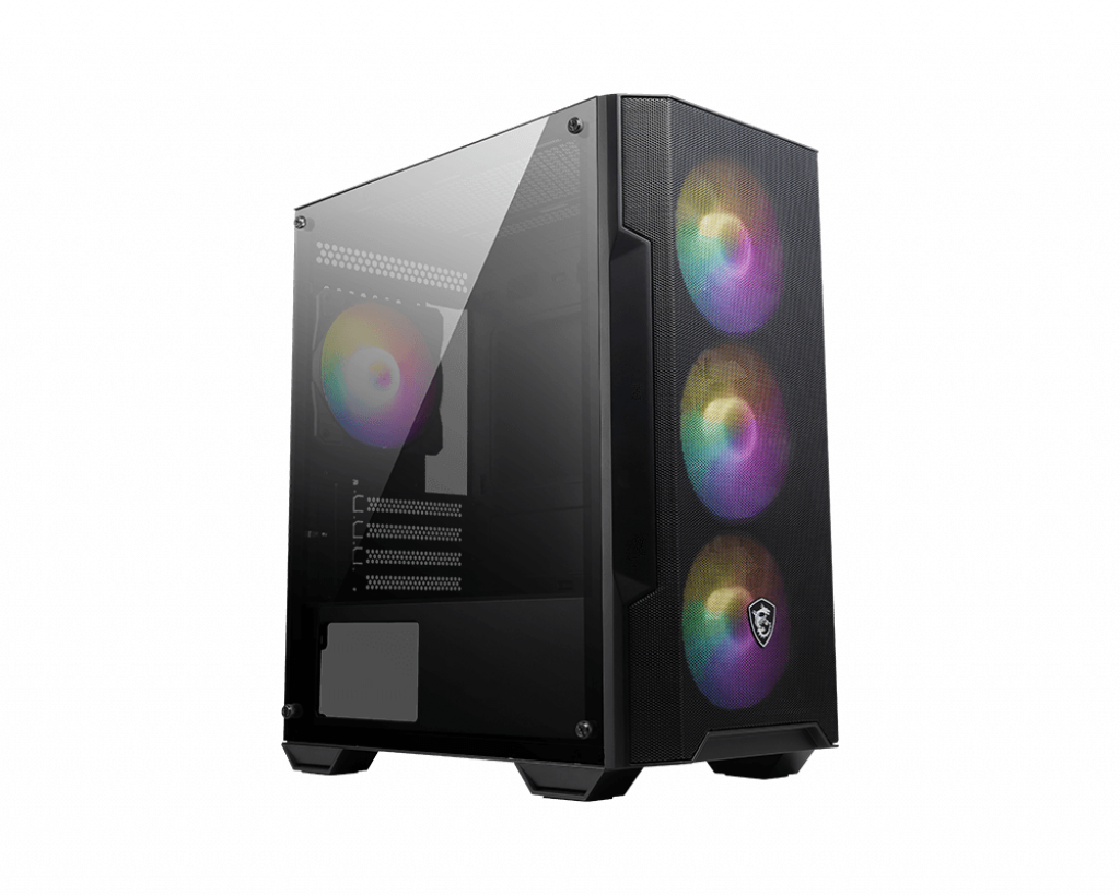MSI MAG FORGE M100A 4x12CM FAN PENCERELI mATX KASA