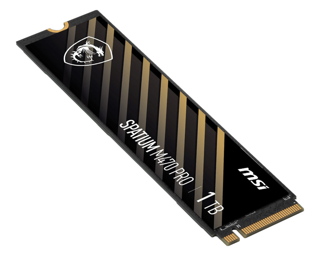 MSI SPATIUM M470 PRO 1 TB GEN4 NVME SSD 6000/4500