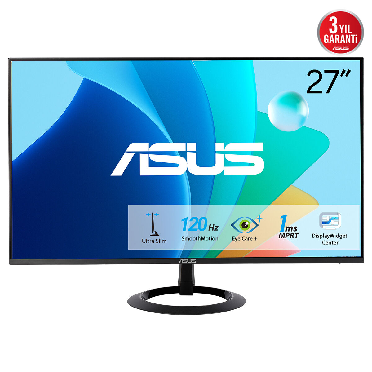 ASUS VZ279HG 27 FHD 120Hz 1ms HDMI/VGA Monitör