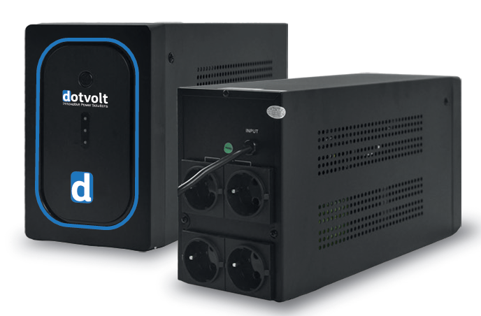DOTVOLT VOLT LN PLUS 1200 VA (2x12Vx7AH) LINE UPS