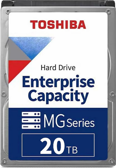TOSHIBA MG ENTERPRISE 20 TB 7200RPM 1024MB SATA3 550TB/Y 7/24 (MG11ACA20TE)