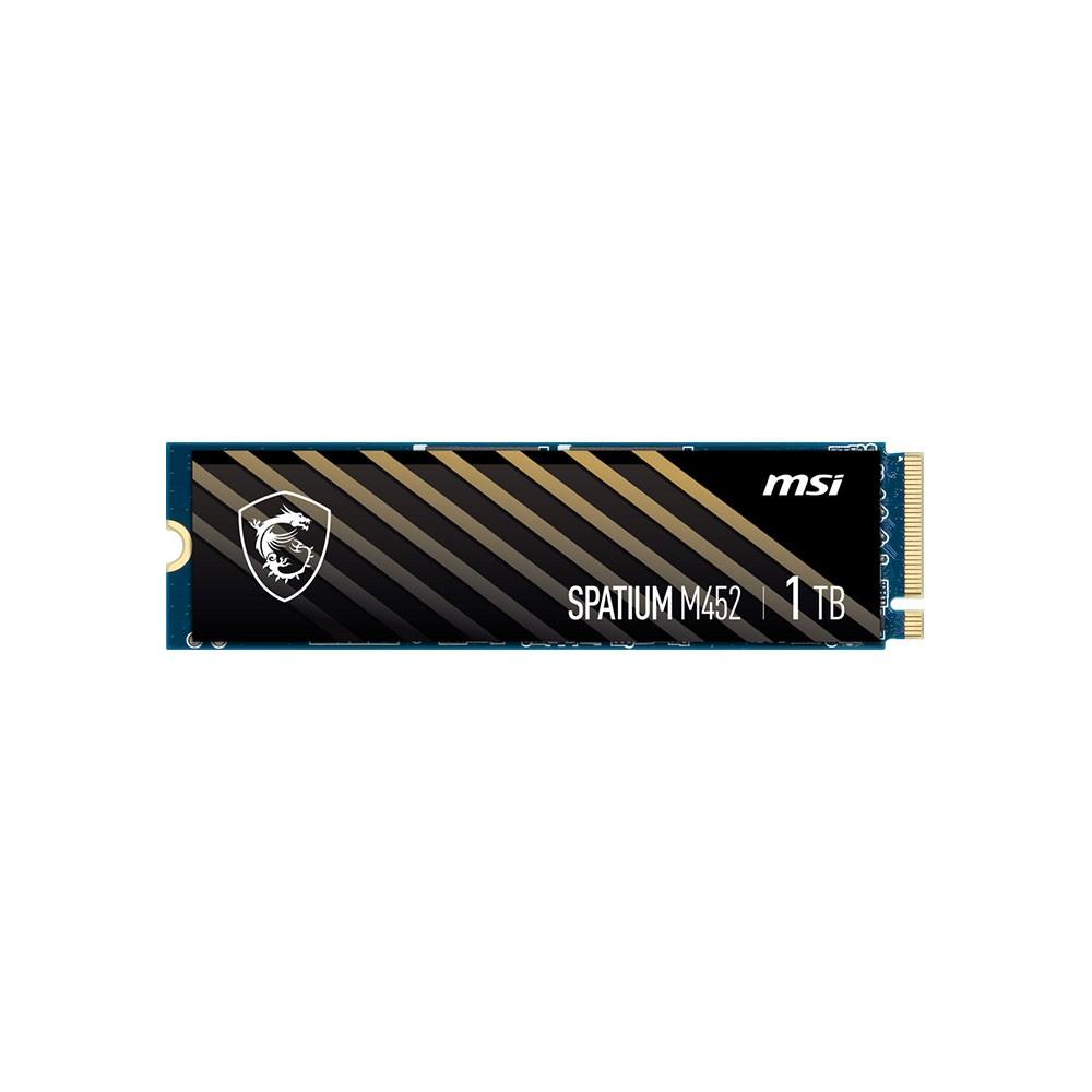 MSI SPATIUM M452 1 TB PCIE 4.0 NVME M.2 SSD 3600/3100