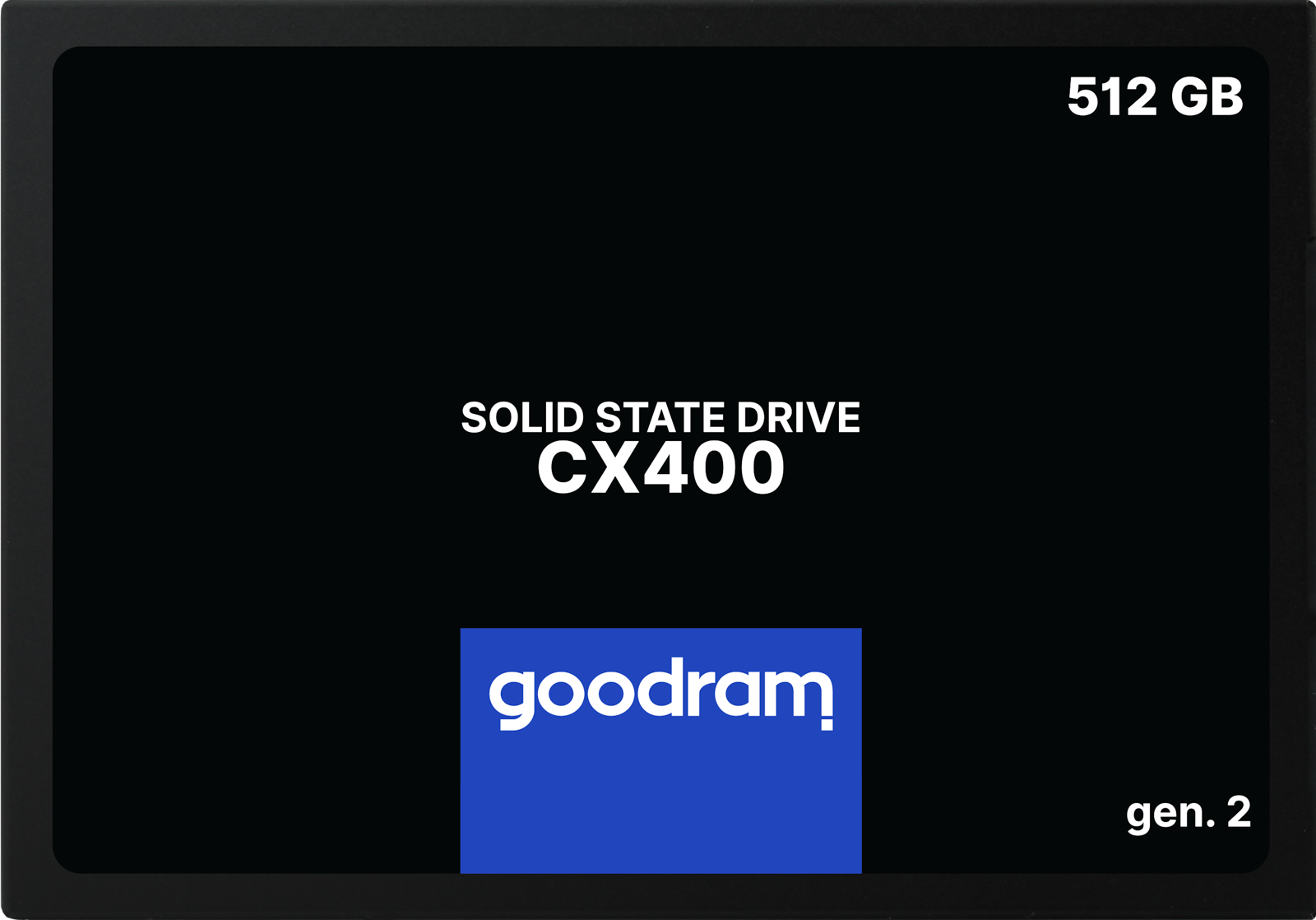 GOODRAM CX400 512 GB 2.5 SATA3 SSD 550/500 (SSDPR-CX400-512-G2)