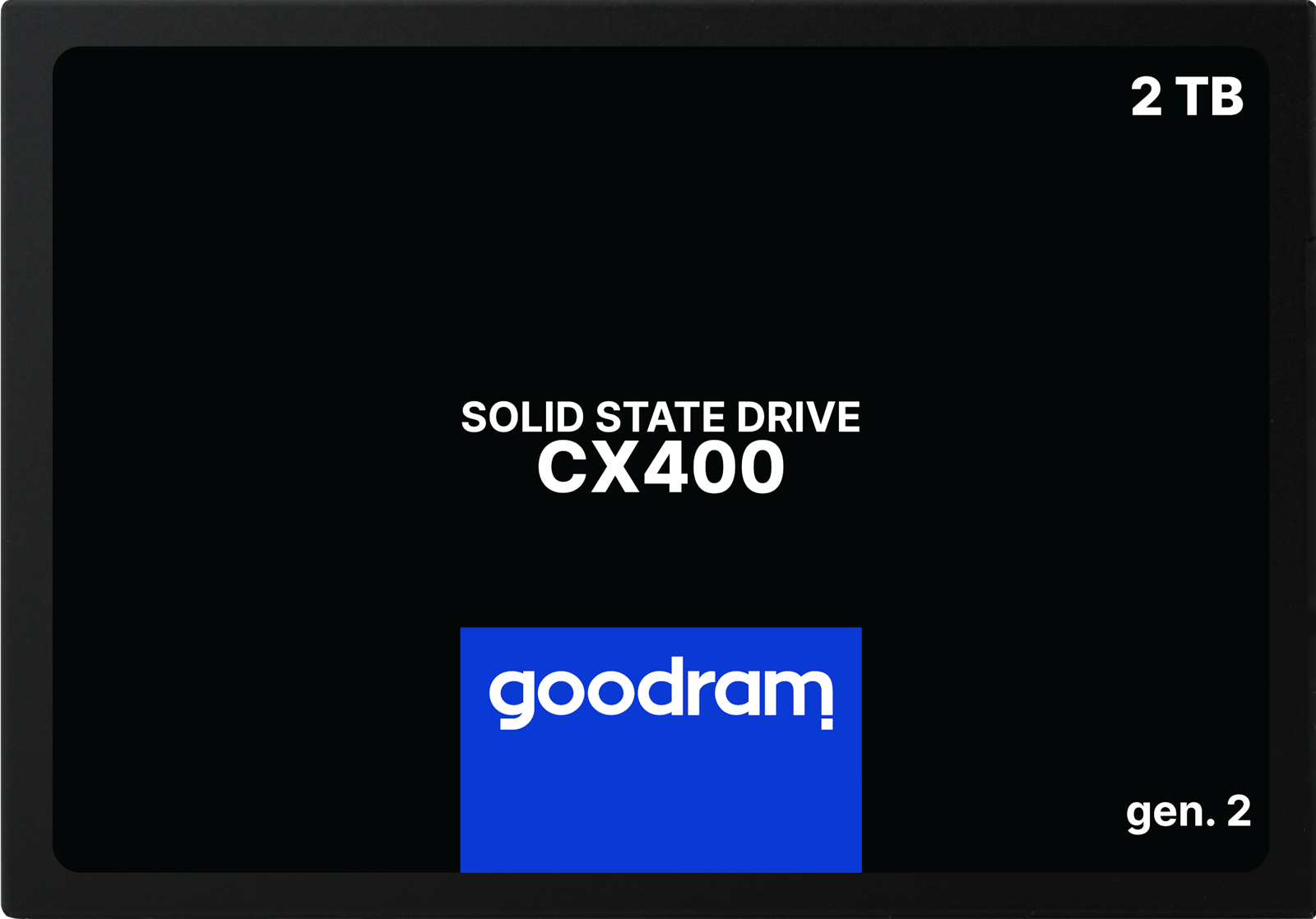 GOODRAM CX400 2 TB 2.5 SATA3 SSD 550/500 (SSDPR-CX400-02T-G2)