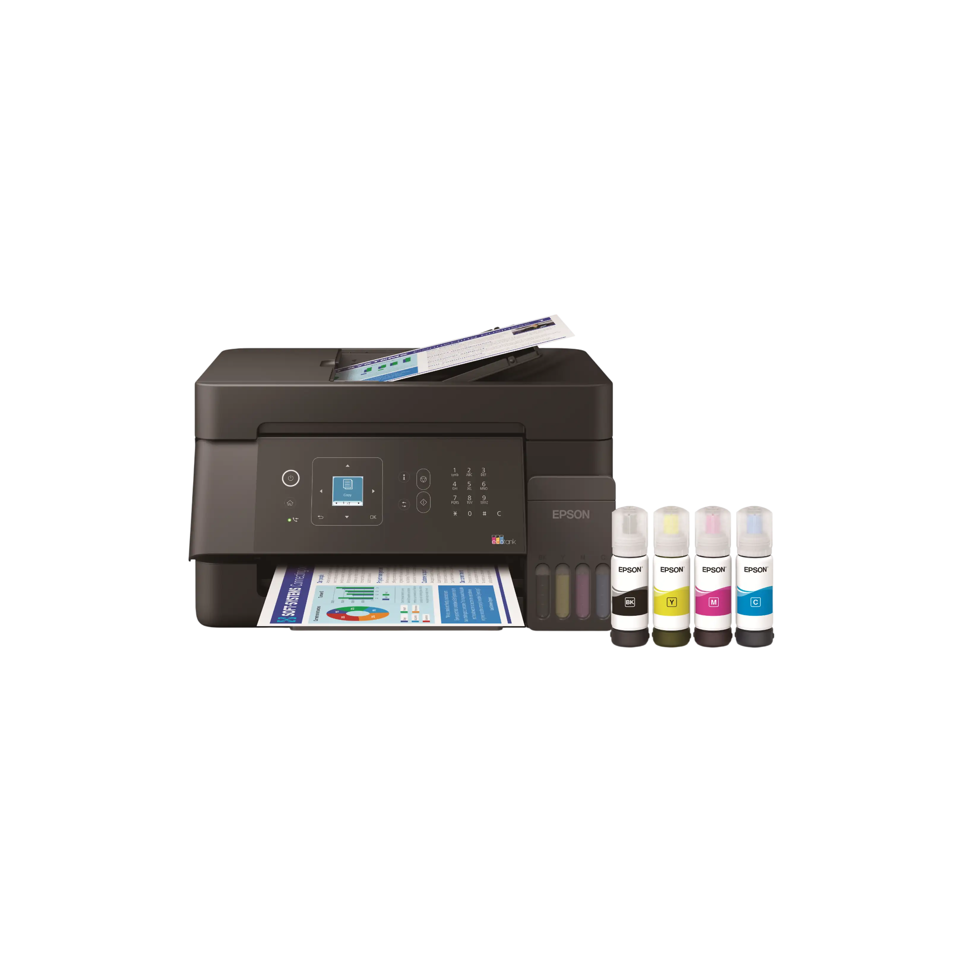 Epson EcoTank L5390 Wi-Fi + Tarayıcı + Fotokopi + Faks Renkli Çok Fonksiyonlu Tanklı Yazıcı