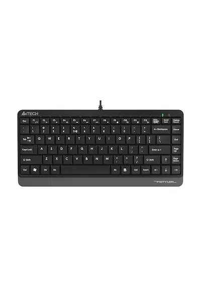 A4-Tech FK11 Q Usb Kablolu Mm Mini Gri Siyah Klavye