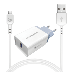 Sprange T30 23Wmax 3A Usb-A- Type-C Başlık Ve Data & Şarj Usb Kablo